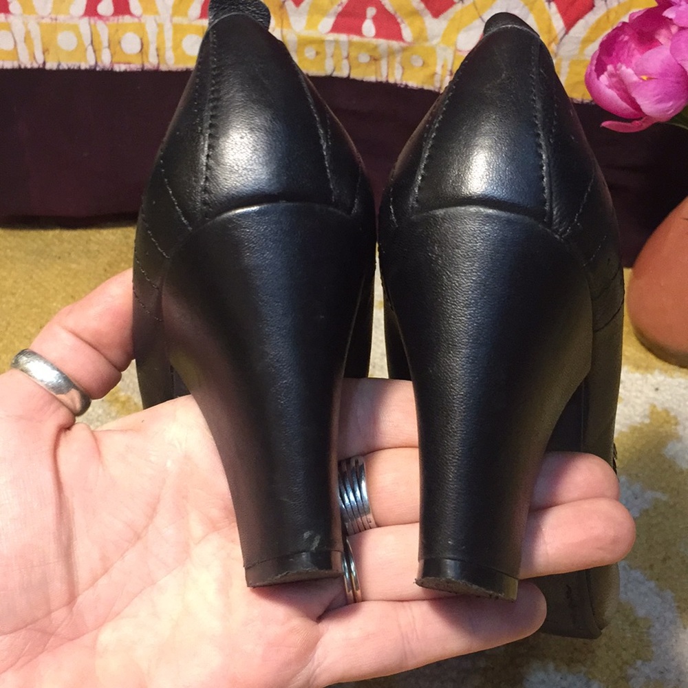 Vagabond Ladies Mary Jane Leather Heels Size 6.5/7 US womens 37EU - Picture 7 of 8